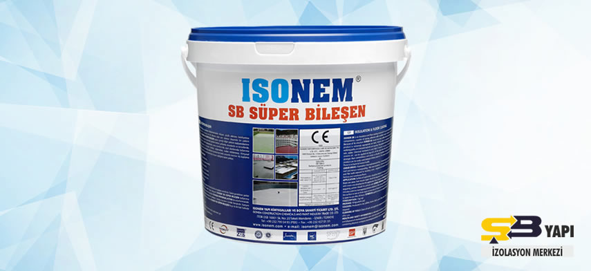 ISONEM / Su Yalıtım Ürünleri / SB Süper Bileşen